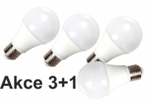 LED žárovka E27 9W 900 lm denní 3+1